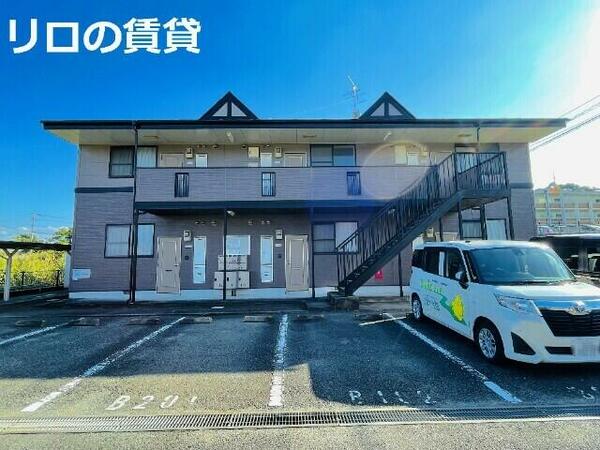 福岡県飯塚市花瀬(賃貸アパート2DK・2階・47.00㎡)の写真 その1