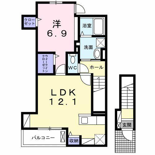 同じ建物の物件間取り写真 - ID:212041784893