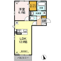 ルーナ 303 ｜ 徳島県徳島市山城西４丁目（賃貸アパート1LDK・3階・45.02㎡） その2