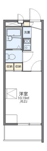 レオパレス康徳Ａ｜大阪府寝屋川市石津中町(賃貸マンション1K・3階・19.87㎡)の写真 その2