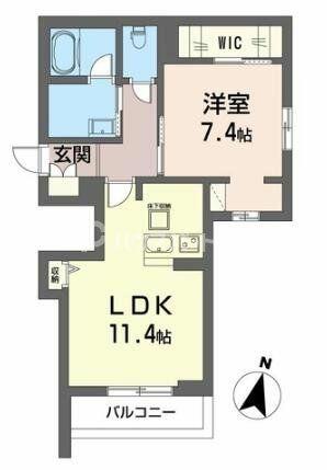 同じ建物の物件間取り写真 - ID:212041784348