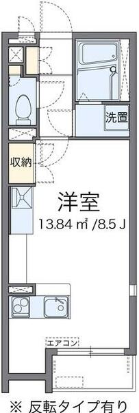 ミランダフリューリング 205｜千葉県船橋市印内３丁目(賃貸アパート1R・2階・25.54㎡)の写真 その2