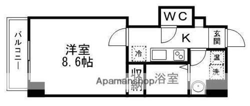 同じ建物の物件間取り写真 - ID:204004166244