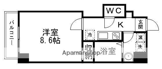 ＳＴＵＤＩＯ原町 102｜宮城県仙台市宮城野区原町４丁目(賃貸マンション1K・1階・28.00㎡)の写真 その2