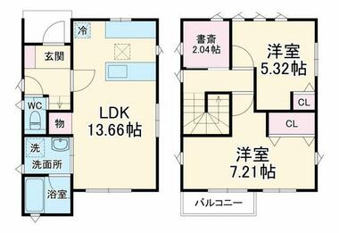 間取り：211062217599