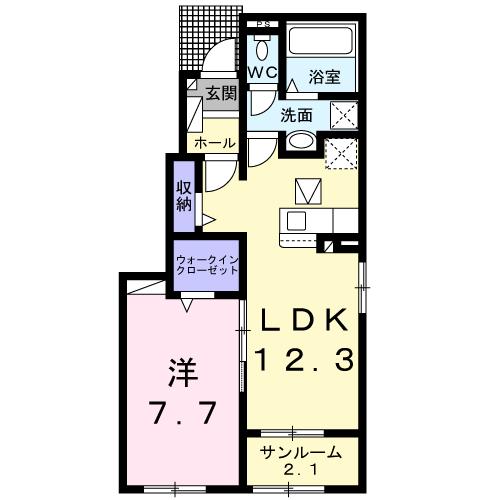 同じ建物の物件間取り写真 - ID:221010732034