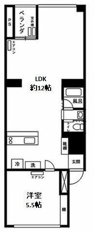 同じ建物の物件間取り写真 - ID:214054221528