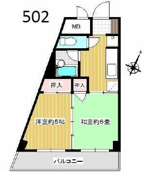 同じ建物の物件間取り写真 - ID:213103231168