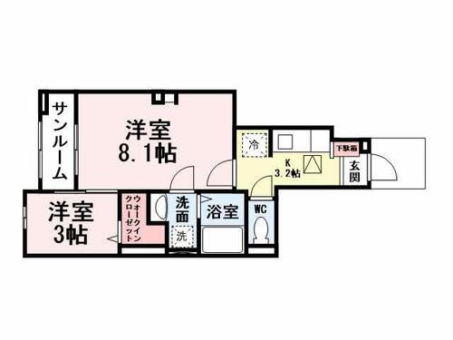 同じ建物の物件間取り写真 - ID:240028645471