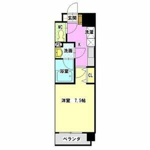 ベルモード 4B｜愛知県名古屋市瑞穂区牧町２丁目(賃貸マンション1K・4階・24.17㎡)の写真 その2