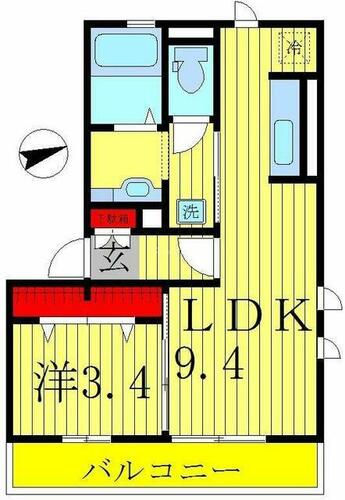 同じ建物の物件間取り写真 - ID:212041245192