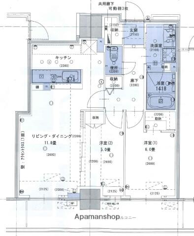 同じ建物の物件間取り写真 - ID:218000556868