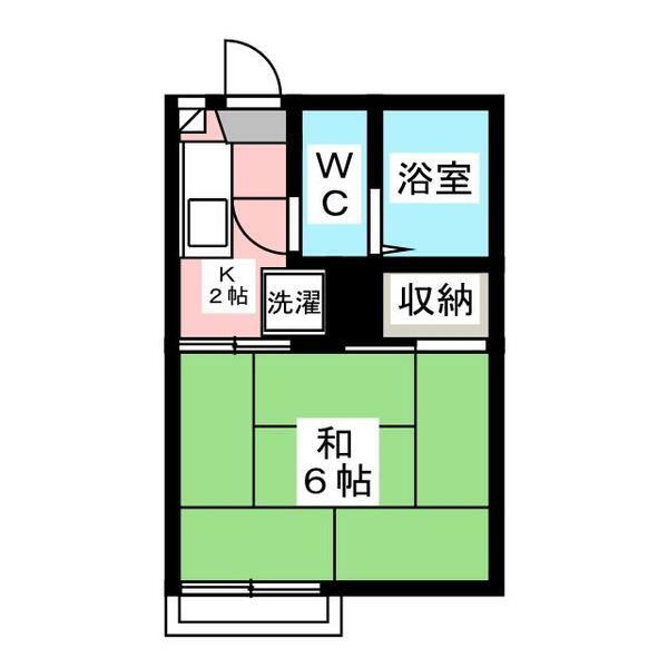 スカイハイツ 202｜東京都武蔵野市吉祥寺北町５丁目(賃貸アパート1K・2階・17.00㎡)の写真 その2