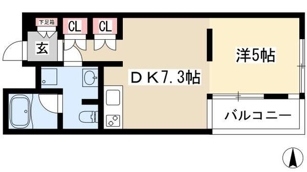 フォレスト久屋公園 703｜愛知県名古屋市中区大須４丁目(賃貸マンション1DK・7階・30.44㎡)の写真 その2