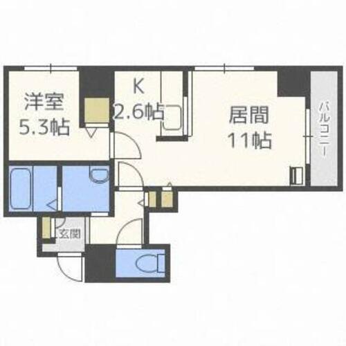 同じ建物の物件間取り写真 - ID:201022156000