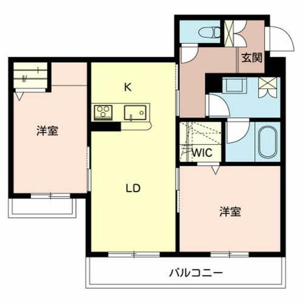 シャーメゾン田寺東 0303｜兵庫県姫路市田寺東２丁目(賃貸マンション2LDK・3階・59.81㎡)の写真 その2