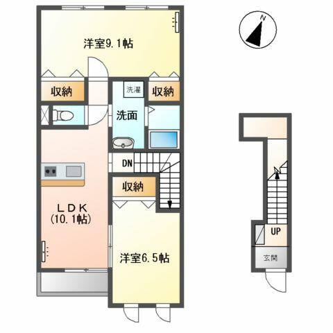 同じ建物の物件間取り写真 - ID:237004890874