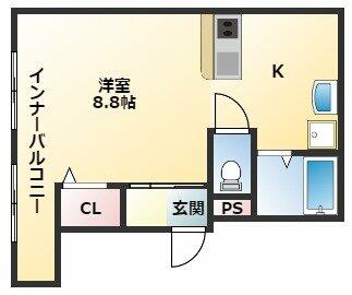 つばきビルⅤの間取り