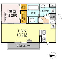 アイ・アイマンションⅡ 301 ｜ 熊本県八代市弥生町（賃貸アパート1LDK・3階・42.79㎡） その2