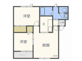 ハイセレール１２３ 101 ｜ 北海道札幌市東区東苗穂十二条３丁目（賃貸アパート2LDK・1階・50.20㎡） その2