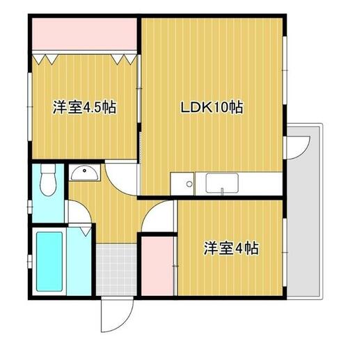 同じ建物の物件間取り写真 - ID:244003938515