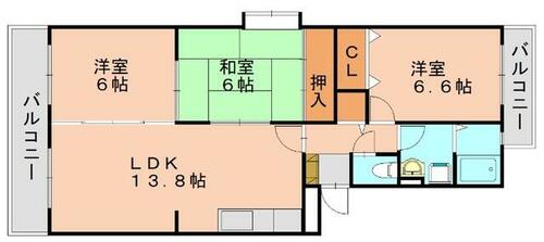 同じ建物の物件間取り写真 - ID:240028015685