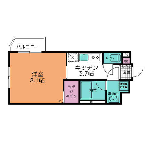 同じ建物の物件間取り写真 - ID:243006600696