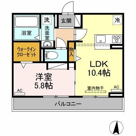 同じ建物の物件間取り写真 - ID:223032326959