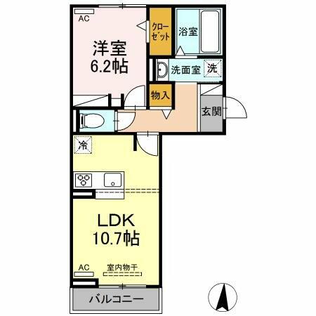 同じ建物の物件間取り写真 - ID:223032353457