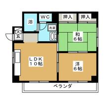 エクセルコート  ｜ 千葉県浦安市堀江６丁目（賃貸マンション2LDK・3階・48.60㎡） その2