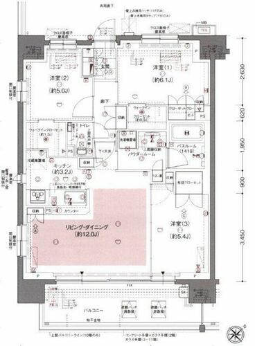 同じ建物の物件間取り写真 - ID:213100364813