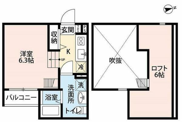 グランセレーノ石津｜大阪府堺市西区浜寺石津町中３丁(賃貸アパート1K・2階・22.24㎡)の写真 その2