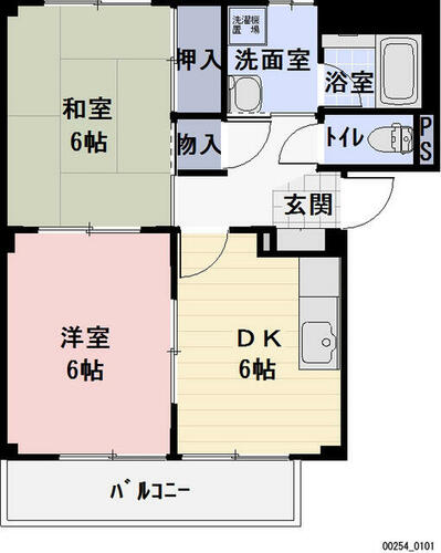 同じ建物の物件間取り写真 - ID:225005377030