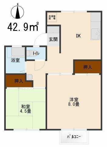 同じ建物の物件間取り写真 - ID:210002402199