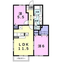 愛知県碧南市坂口町４丁目（賃貸アパート2LDK・1階・56.80㎡） その2