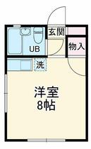 神奈川県横須賀市上町４丁目（賃貸アパート1R・1階・19.44㎡） その2