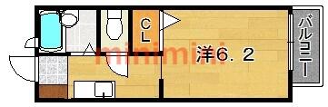 大阪府茨木市郡山２丁目(賃貸アパート1K・2階・20.46㎡)の写真 その16