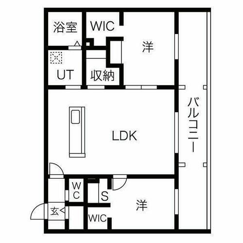 同じ建物の物件間取り写真 - ID:201022379825