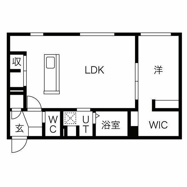 仮）Ｒーｆｉｎｏ北８条 408｜北海道札幌市中央区北八条西２０丁目(賃貸マンション1LDK・4階・44.72㎡)の写真 その2