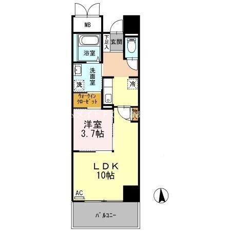 同じ建物の物件間取り写真 - ID:223031975282