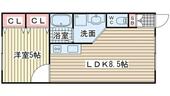 神戸市垂水区霞ヶ丘５丁目 2階建 築58年のイメージ