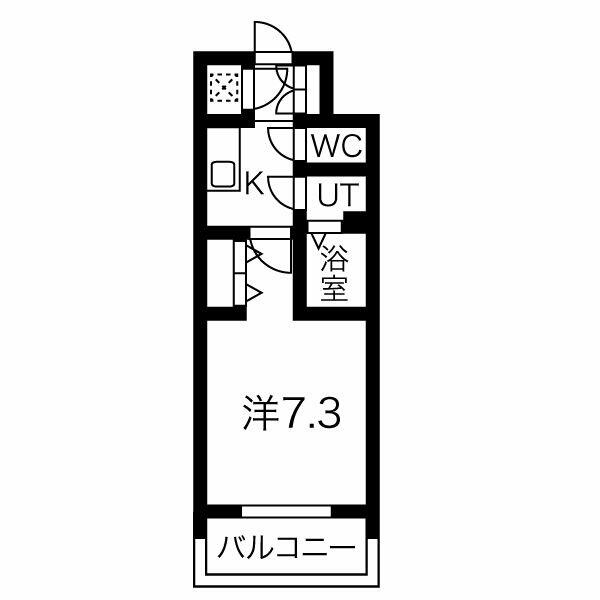 エスリード池下レスティア 902｜愛知県名古屋市千種区仲田２丁目(賃貸マンション1K・9階・24.00㎡)の写真 その2