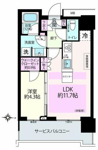 同じ建物の物件間取り写真 - ID:214053498302