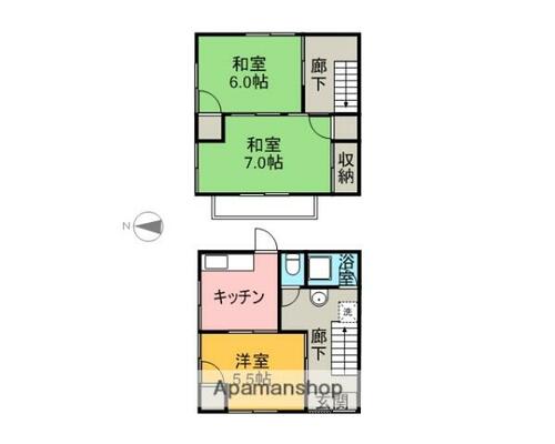 同じ建物の物件間取り写真 - ID:238007295615