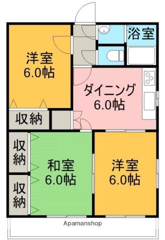 同じ建物の物件間取り写真 - ID:238007295612