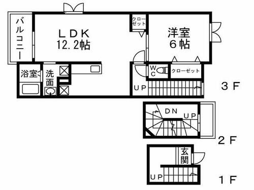 同じ建物の物件間取り写真 - ID:240028655818