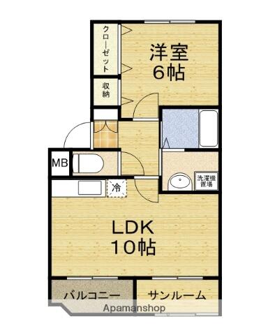 同じ建物の物件間取り写真 - ID:218000556115