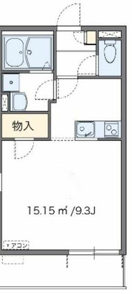 埼玉県東松山市美原町１丁目(賃貸アパート1K・1階・30.01㎡)の写真 その2