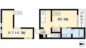 Ｆｅｒｖｅｕｒ本陣 203 ｜ 愛知県名古屋市中村区森末町３丁目（賃貸アパート1K・2階・22.93㎡） その2