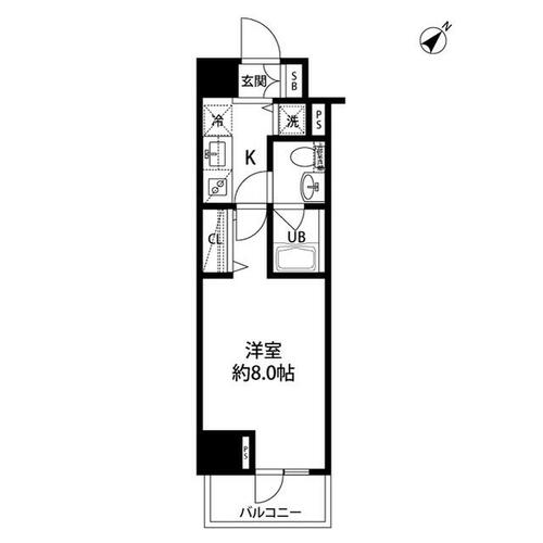 同じ建物の物件間取り写真 - ID:213109684263